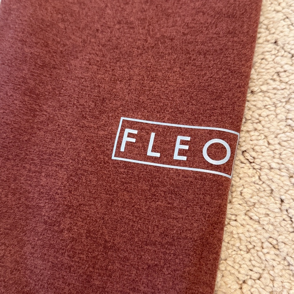 Fleo El Toro 25” High Rise Heather Rosewood Leggings - Picture 3 of 7